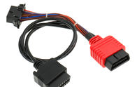 Conjunto de chicote de fios vermelho do fio 24awg com serviços do Oem/Odm para o automóvel