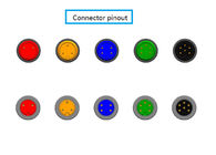 Montagem de cabo circular Overmolding do conector M12 com conjuntos do Pcba