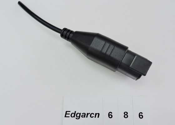 4 posição Dt04-3p sobre o único conjunto de cabo terminado moldado impermeável