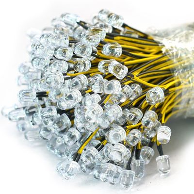 Diodo emissor de luz padrão elétrico das cablagens OVLLB8C7 OVLLG8C7 de Optek/TT através do furo para aparelhos eletrodomésticos