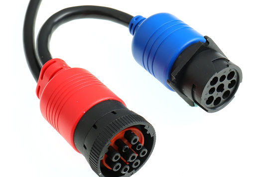 Conjunto de chicote de fios vermelho do fio 24awg com serviços do Oem/Odm para o automóvel