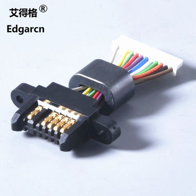 Cabo liso Iatf16949 do conector de Idc do comprimento de 100mm para a placa de circuito impresso do PWB