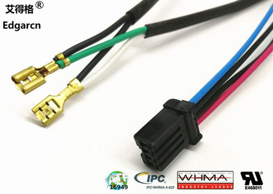 Cablagens automotivos elétricas do espelho de Rearview com a tomada de Multilock do Pin 040 de Tyco 4