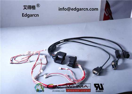 Material elétrico de jogo do Pvc das cablagens da máquina com cor personalizada