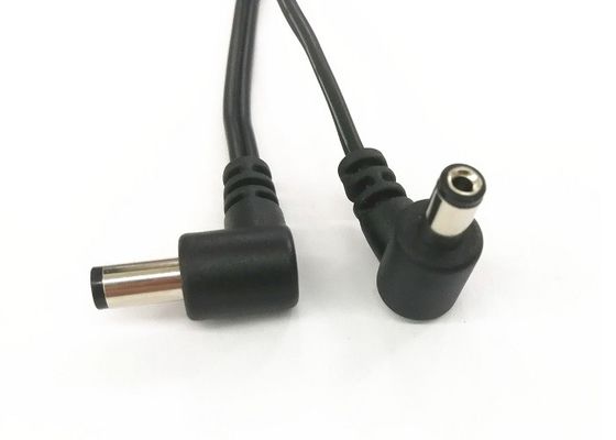 Cabo de alimentação industrial Cat5e Utp 26awg / 4p Gy do chicote de fios do fio do ângulo direito