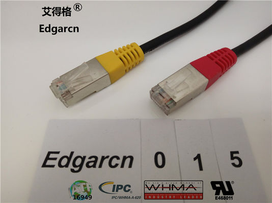 Cabo feito sob encomenda da rede dos conjuntos de fio Cat5 Rj45 para uma comunicação dos dados