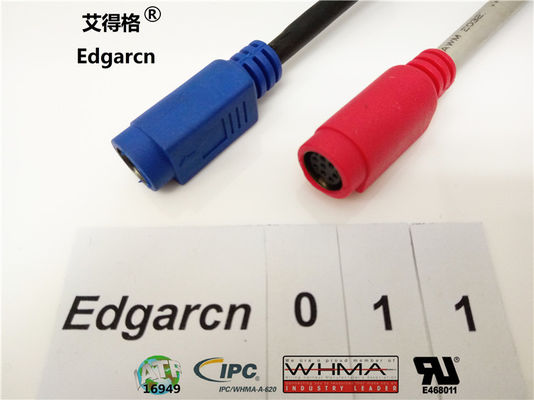 Cabo distribuidor de corrente do ruído de transferência de dados, homem feito sob encomenda industrial dos conjuntos de cabo Rj45 Cat5