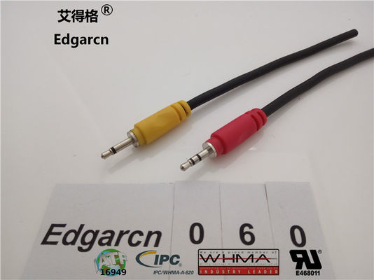 Cabo de comunicação de dados Iatf16949, cabo Ethernet do ângulo direito 8p / 8c Cat5