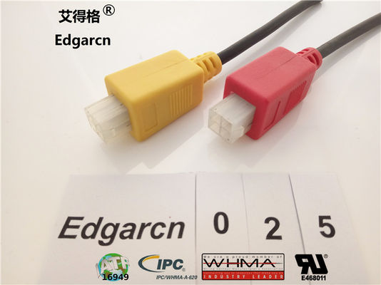 Micro ajuste de Pvc Molex, tamanho personalizado Overmolded Molex Mini Fit Jr