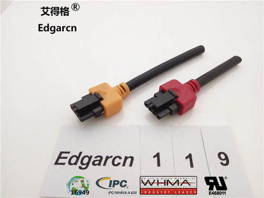 Tipo Overmolded Micro-ajuste feito sob encomenda durável dos conjuntos de fio Ul2464 Molex de Molex