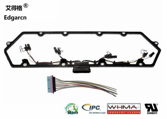 gaxeta diesel da tampa da válvula de 7.3l V8 Ford com a tomada de fulgor do conector do injetor