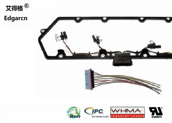gaxeta diesel da tampa da válvula de 7.3l V8 Ford com a tomada de fulgor do conector do injetor