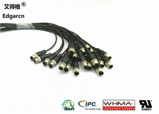 Conjunto de cabos do conector circular M12