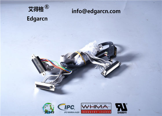Ul 1007 1015 1569 24 do Harness da máquina de jogo lisa de Idc - 16awg com comprimento 200 - 500mm