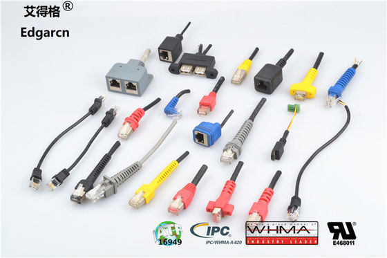 Cablagens eletrônicas do OEM, cabo de controle padrão do poder do tamanho garantia de 1 ano
