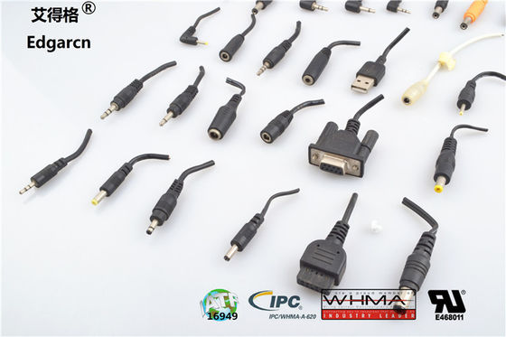 Cablagens eletrônicas do OEM, cabo de controle padrão do poder do tamanho garantia de 1 ano