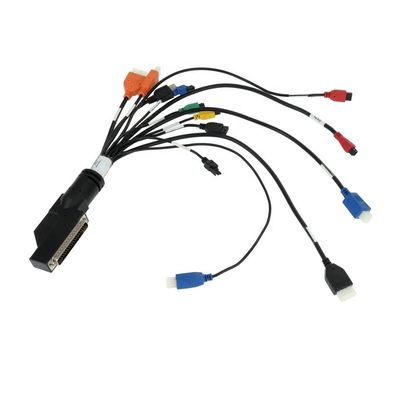 Customized Automotive Wiring Harness with WHMA/IPC-620 Certification and 105℃ 300V PVC Wire for California Proposition 65 Compliance