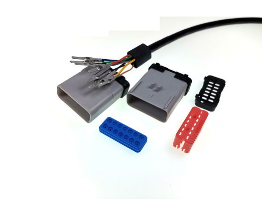 Os conectores do painel e da cabina do piloto de instrumento do vértice 2.8mm de FCI cabografam o chicote de fios do fio elétrico de conjuntos para Customoizd