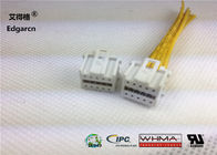 Conector do alojamento do receptáculo do passo de Molex do conjunto do chicote de fios do fio de 14 Pin